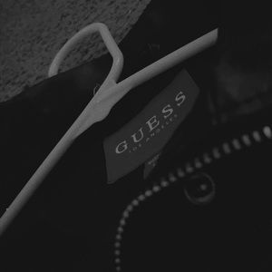 Guess genuine leather jacket